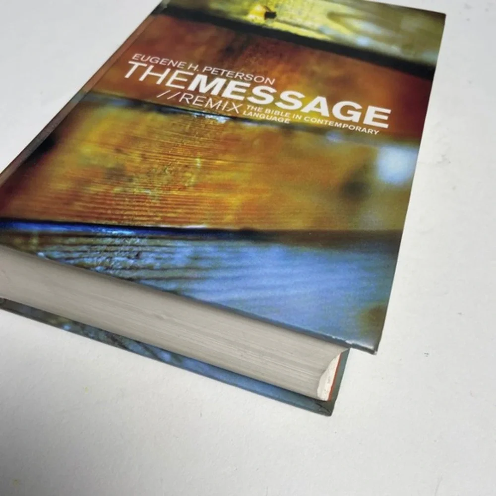 The Message Remix Eugene H Peterson‎ Bible Contemporary Language Book